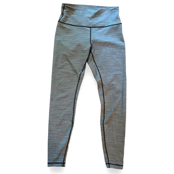 Lululemon Sage Olive Wunder Under High Rise Tight 28” Full-On Luxtreme Size 10 - Picture 1 of 7